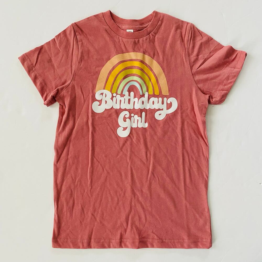 Live And Tell | Boho Birthday Girl Crew Neck T-shirt NWOT S